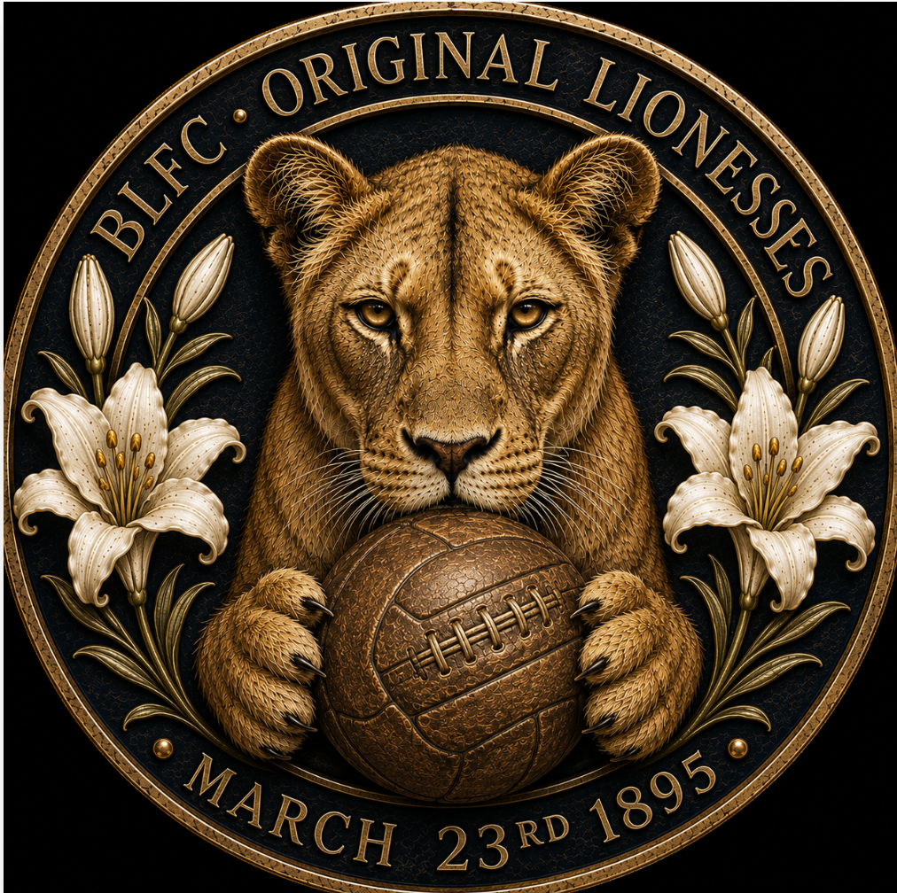 Seal of the British Ladies Football Club, 1895